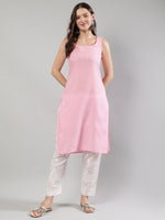 Load image into Gallery viewer, Seva Chikan Hand Embroidered Georgette Lucknowi Chikankari Kurta With Slip