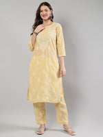 Load image into Gallery viewer, Seva Chikan Hand Embroidered Cotton Lucknowi Chikankari Kurta Set