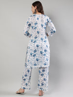 Load image into Gallery viewer, Seva Chikan Hand Embroidered Cotton Lucknowi Chikankari Kurta Set
