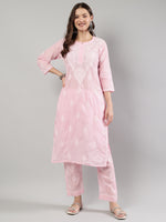 Load image into Gallery viewer, Seva Chikan Hand Embroidered Cotton Lucknowi Chikankari Kurta Set