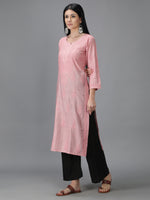 Load image into Gallery viewer, Seva Chikan Hand Embroidered Chanderi Chikankari Kurta