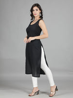 Load image into Gallery viewer, Seva Chikan Cotton Long Slips Combo of White (Pack of 2)