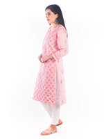 Load image into Gallery viewer, Seva Chikan Hand Embroidered Cotton Lucknowi Chikankari Kurta