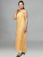 Load image into Gallery viewer, Seva Chikan Hand Embroidered Beige Cotton Lucknowi Chikankari Unstitched Suit Piece-SCL0561