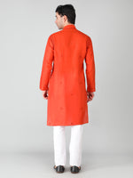 Load image into Gallery viewer, Seva Chikan Hand Embroidered Cotton Lucknowi Chikan Mens Stitched Kurta