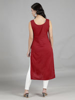 Load image into Gallery viewer, Seva Chikan Cotton Long Slips Combo of White (Pack of 2)
