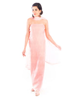 Load image into Gallery viewer, Seva Chikan Hand Embroidered Chanderi Lucknowi Chikankari Unstitched Suit Piece