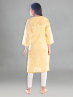 Load image into Gallery viewer, Seva Chikan Hand Embroidered Cotton Lucknowi Chikankari Kurta