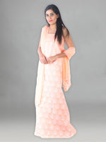 Load image into Gallery viewer, Seva Chikan Hand Embroidered Cotton Lucknowi Chikankari Unstitched Suit Piece With Mukaish/Muqaish Work