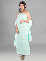 Load image into Gallery viewer, Seva Chikan Hand Embroidered Cotton Lucknowi Chikankari Unstitched Suit Piece
