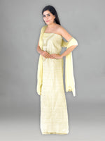 Load image into Gallery viewer, Seva Chikan Hand Embroidered Cotton Lucknowi Chikankari Unstitched Suit Piece With Mukaish/Muqaish Work