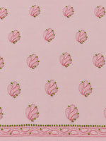 Load image into Gallery viewer, Seva Chikan Hand Embroidere Pink Terivoil Cotton Lucknowi Chikankari Unstitched Suit Piece-SEV15024