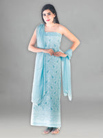 Load image into Gallery viewer, Seva Chikan Hand Embroidered Cotton Lucknowi Chikankari Unstitched Suit Piece