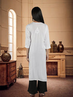 Load image into Gallery viewer, Seva Chikan Hand Embroidered Rayon Lucknowi Chikankari Kurta
