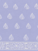 Load image into Gallery viewer, Seva Chikan Hand Embroidered Mauve Cotton Lucknowi Chikankari Unstitched Suit Piece-SEV15038