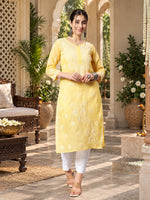 Load image into Gallery viewer, Seva Chikan Hand Embroidered Lucknowi Chikankari Kurta Set
