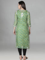 Load image into Gallery viewer, Seva Chikan Hand Embroidered Kota Lucknowi Chikan Kurta With Matching Slip