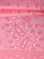 Load image into Gallery viewer, Seva Chikan Hand Embroidered Pink Terivoil Cotton Lucknowi Chikankari Unstitched Suit Piece-SCL13004