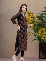 Load image into Gallery viewer, Seva Chikan Hand Embroidered Cotton Lucknowi Chikankari Kurta