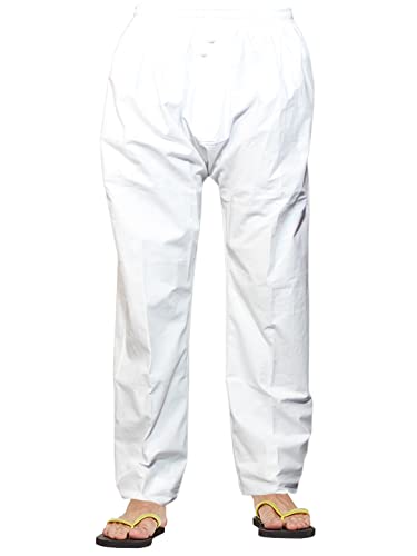 Seva Chikan Hand Embroidered Lucknowi Chikankari Men's Churidar Pant