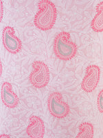 Load image into Gallery viewer, Seva Chikan Hand Embroidered Pink Cotton Lucknowi Chikan Unstitched Suit Piece SCL1436