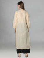 Load image into Gallery viewer, Seva Chikan Hand Embroidered Cotton Lucknowi Chikan Kurta