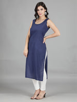 Load image into Gallery viewer, Seva Chikan Cotton Long Slips Combo of White (Pack of 2)