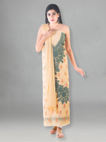 Load image into Gallery viewer, Seva Chikan Hand Embroidered Cream Cotton Lucknowi Chikan Unstitched Suit Piece-SCL1509