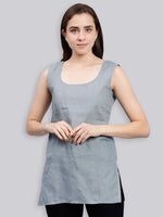 Load image into Gallery viewer, Seva Chikan Cotton Short Slips Combo of White (Pack of 2)