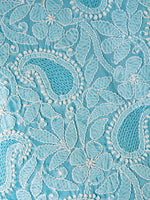 Load image into Gallery viewer, Seva Chikan Hand Embroidered Cotton Lucknowi Chikankari Unstitched Suit Piece