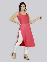Load image into Gallery viewer, Seva Chikan Cotton Long Slips Combo Of Black (Pack of 2)