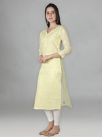 Load image into Gallery viewer, Seva Chikan Hand Embroidered Cotton Lucknowi Chikankari Kurta