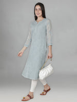 Load image into Gallery viewer, Seva Chikan Hand Embroidered Cotton Lucknowi Chikan Kurta