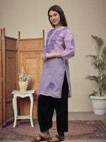 Load image into Gallery viewer, Seva Chikan Hand Embroidered Cotton Lucknowi Chikankari Kurta