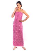 Load image into Gallery viewer, Seva Chikan Hand Embroidered Georgette Lucknowi Chikankari Unstitched Suit Piece