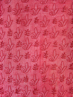 Load image into Gallery viewer, Seva Chikan Hand Embroidered Maroon Silk Lucknowi Chikankari Unstitched Suit Piece-SCL1389