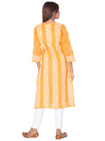 Load image into Gallery viewer, Seva Chikan Hand Embroidered Cotton Lucknowi Chikankari Kurta