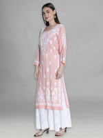 Load image into Gallery viewer, Seva Chikan Hand Embroidered Modal Cotton Lucknowi Chikankari Kurta