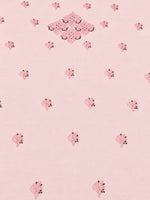 Load image into Gallery viewer, Seva Chikan Hand Embroidere Pink Terivoil Cotton Lucknowi Chikankari Unstitched Suit Piece-SEV15020