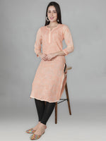 Load image into Gallery viewer, Seva Chikan Hand Embroidered Cotton Lucknowi Chikan Kurta