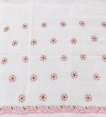 Load image into Gallery viewer, Seva Chikan Hand Embroidered Pink Cotton Lucknowi Chikankari Unstitched Suit Piece-SEV15000