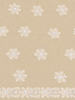 Load image into Gallery viewer, Seva Chikan Hand Embroidered Beige Cotton Lucknowi Chikankari Unstitched Suit Piece-SEV15055
