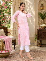 Load image into Gallery viewer, Seva Chikan Hand Embroidered Lucknowi Chikankari Kurta Set