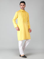 Load image into Gallery viewer, Seva Chikan Hand Embroidered Cotton Lucknowi Chikan Mens Kurta