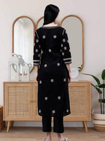 Load image into Gallery viewer, Seva Chikan Hand Embroidered Cotton Lucknowi Chikankari Kurta