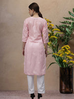 Load image into Gallery viewer, Seva Chikan Hand Embroidered Cotton Lucknowi Chikankari Kurta