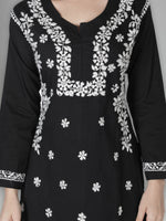 Load image into Gallery viewer, Seva Chikan Hand Embroidered Cotton Lucknowi Chikan Top