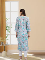 Load image into Gallery viewer, Seva Chikan Hand Embroidered Cotton Lucknowi Chikankari Kurta