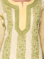 Load image into Gallery viewer, Seva Chikan Hand Embroidered Cotton Lucknowi Chikankari Kurta