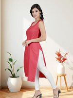 Load image into Gallery viewer, Seva Chikan Long Slips Combo of White (Pack of 2)